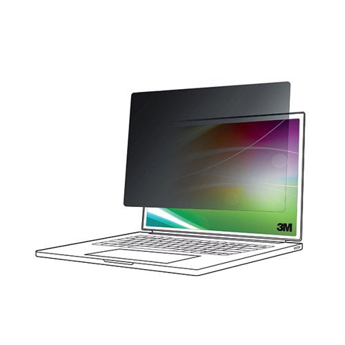 3M Privacy Screen Filters for (16:9) Black PF156W9B