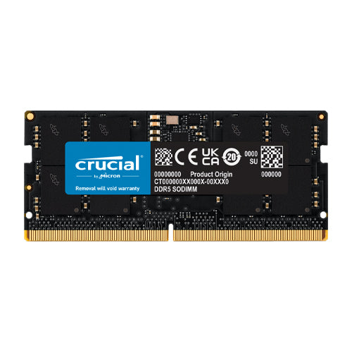 Crucial 16GB DDR5-5600 SODIMM RAM - CT16G56C46S5 – formonixuae