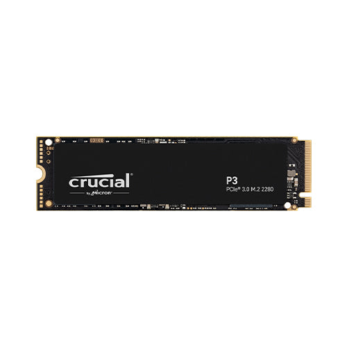 Crucial P3 500GB PCIe M.2 2280 SSD - CT500P3SSD8 – formonixuae