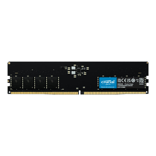 Crucial 32GB DDR5-4800 UDIMM RAM - CT32G48C40U5 – formonixuae