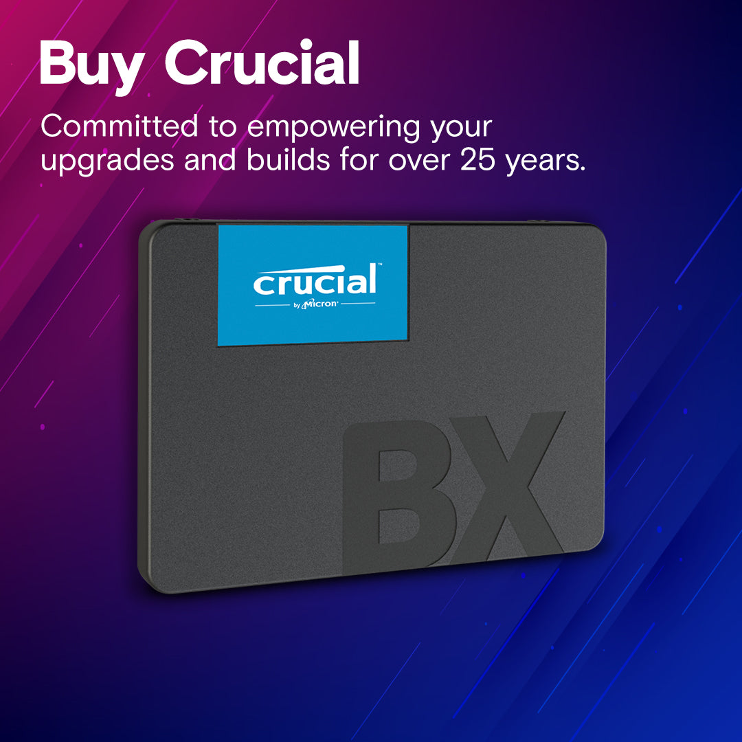 Crucial BX500 500GB SATA SSD　5台 Crucial BX500 500GB 3D NAND SATA 2.5-inch SSD