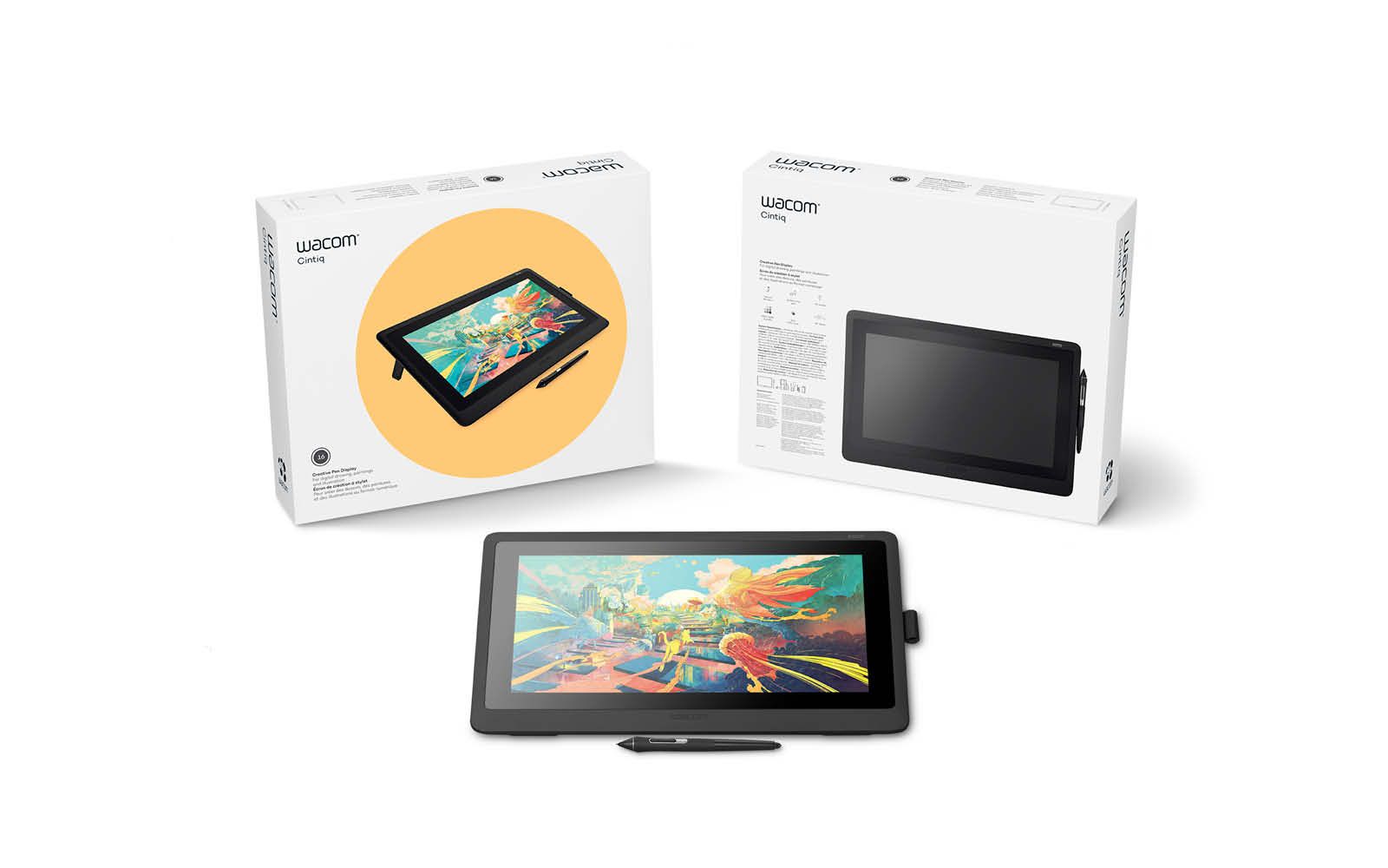 Wacom Cintiq 16 Creative Pen Display Tablet DTK1660K0B – formonixuae