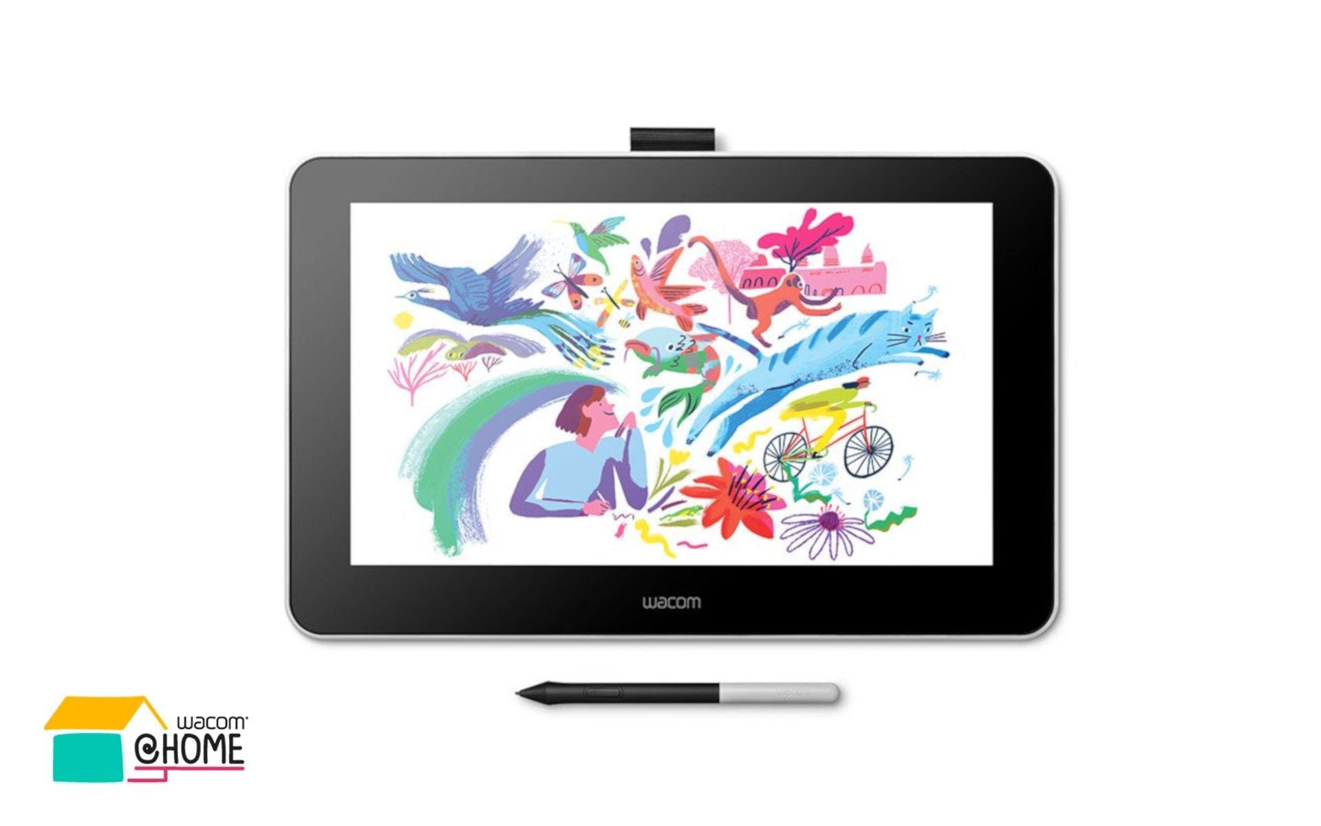 Wacom One 13 Pen Display DTC133W0B Drawing Tablet Dubai – formonixuae